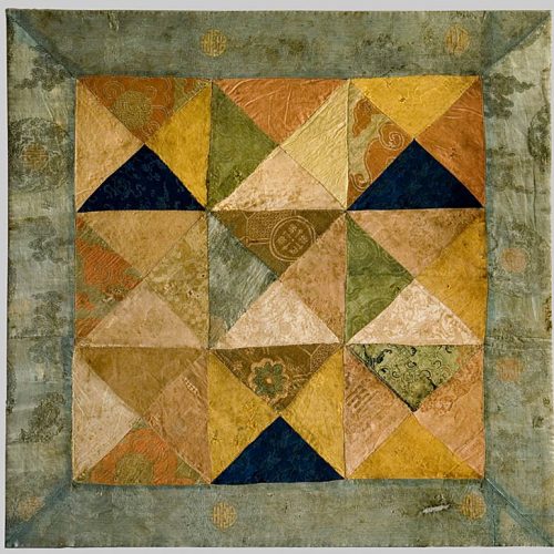 Tibetan Buddhist ritual silk patchwork