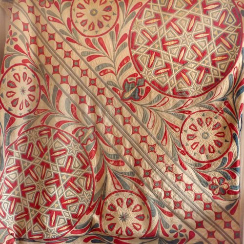 Cotton Applique panel Egyptian