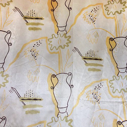 Fabric attributed to Duncan Grant