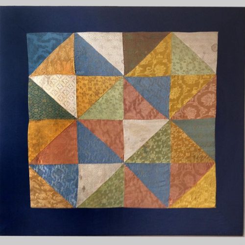 Tibetan Buddhist ritual silk patchwork