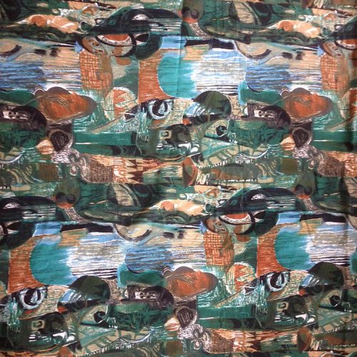 Post modern textile designed by George Campbell