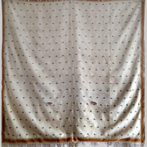 European silk twill shawl